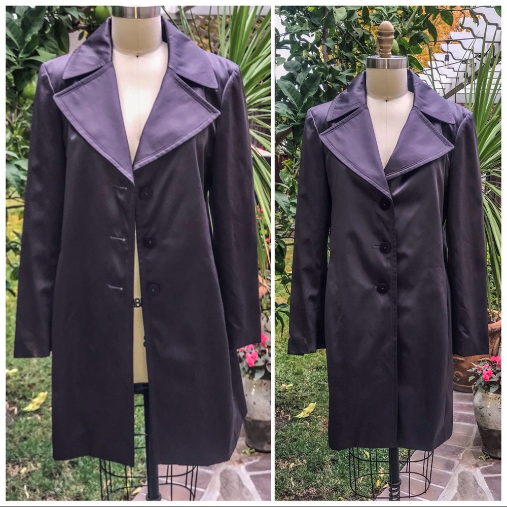 Tahari Brown Trench Coat